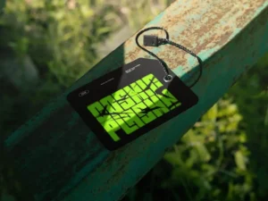 nature hangtag mockup