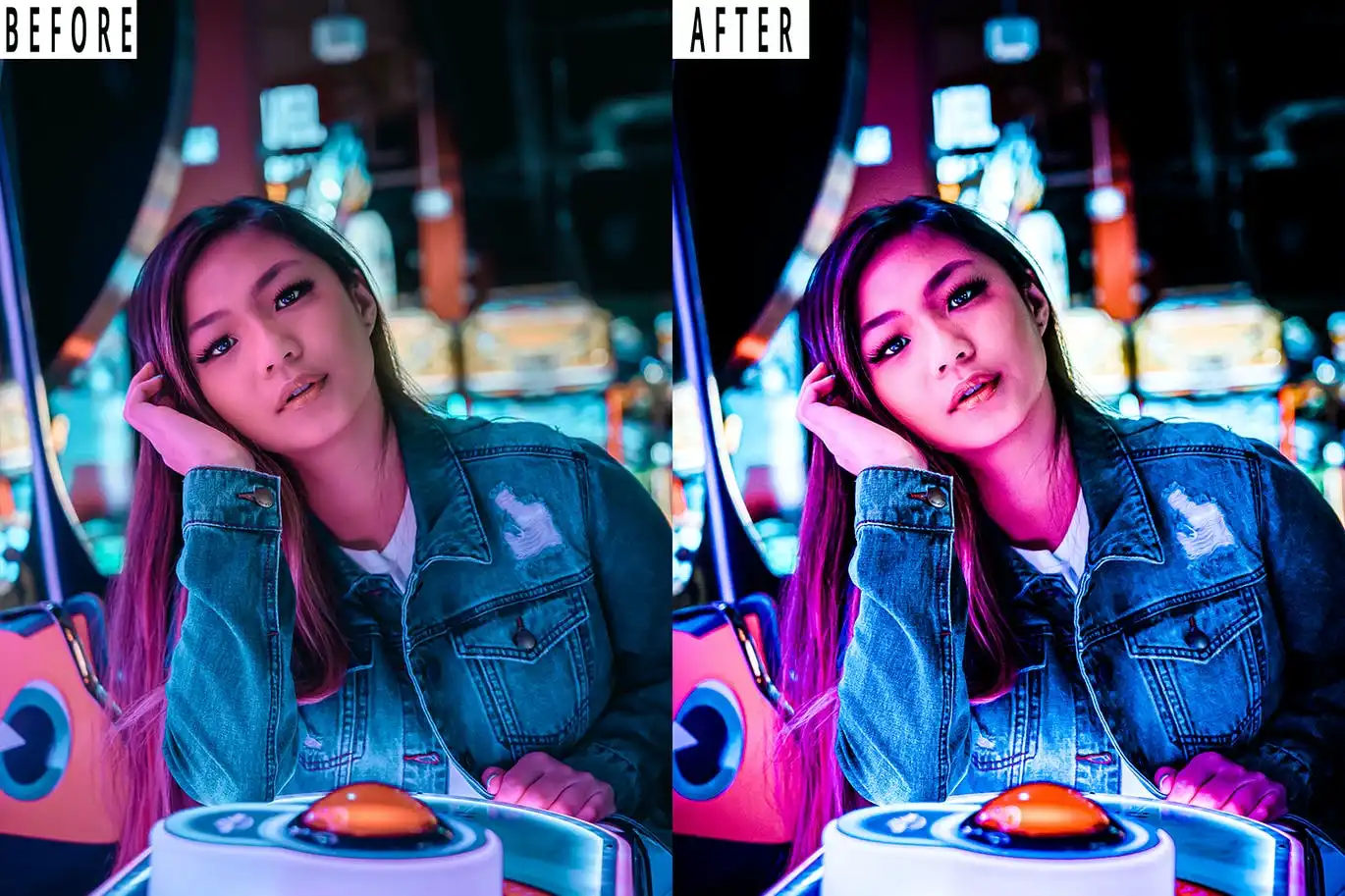 Neon Action & Lightrom Presets 5 neon action lightrom presets 8