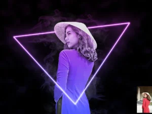 neon effect photoshop action 6