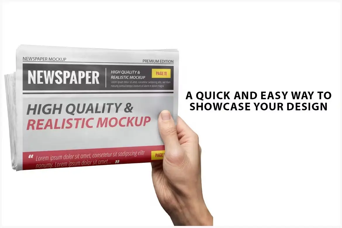 Newspaper Mockup