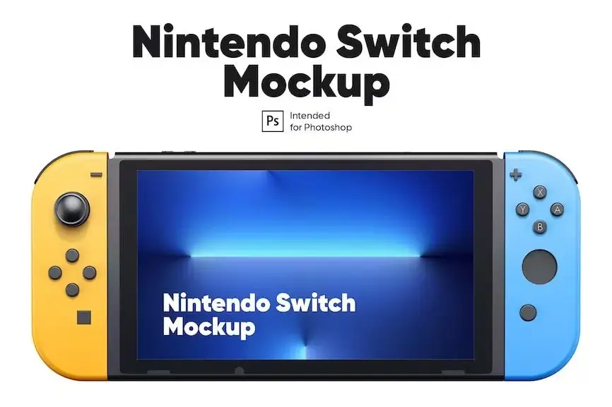 Nintendo Switch Mockup
