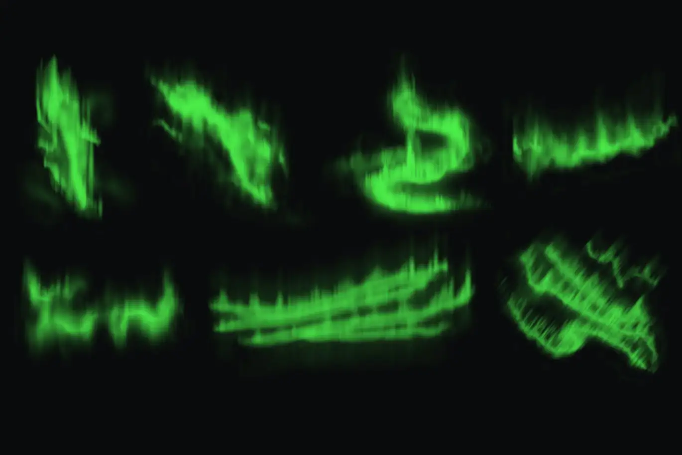 Northern Lights Brushes 3 northern lights brushes 5