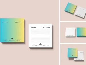 note mockup