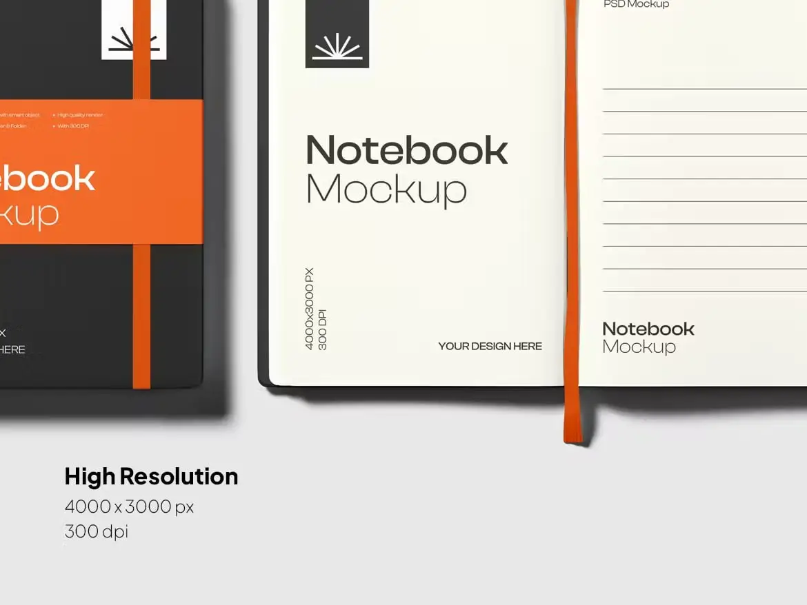 Notebook Mockup