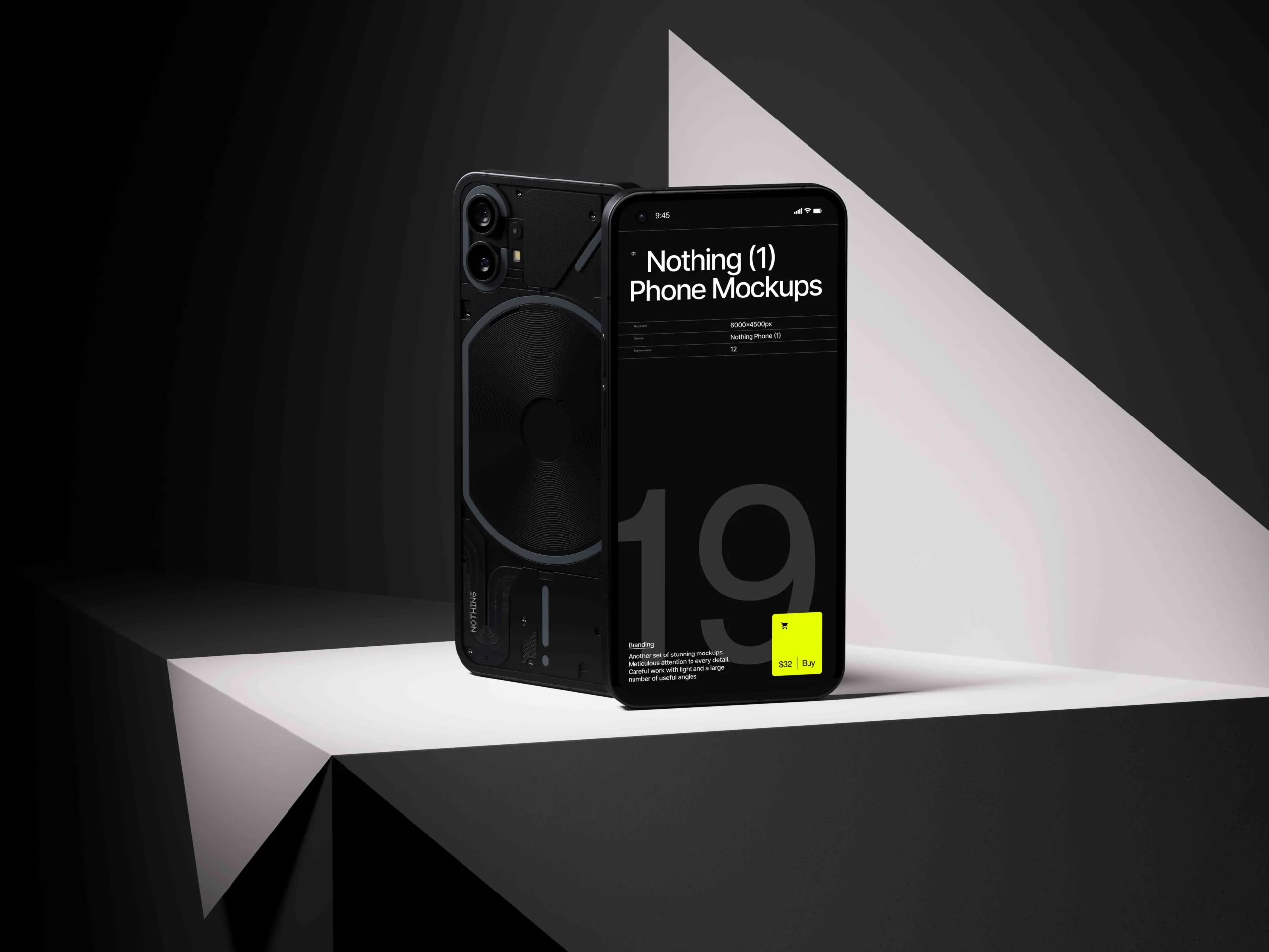 Nothing Phone Mockups Pack