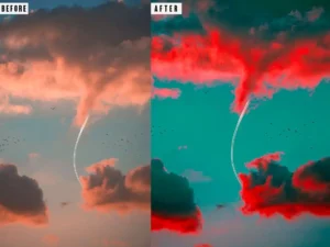 orange photoshop action lightrom presets 4