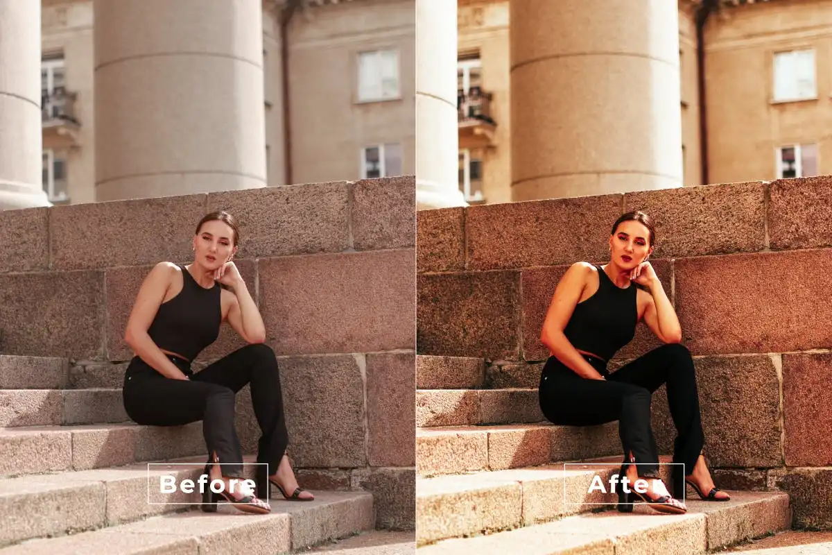 Outdoor Pose Photoshop Action 4 outdoor pose photoshop action