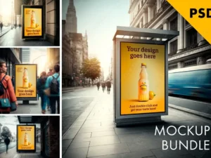 outdoor poster mockup