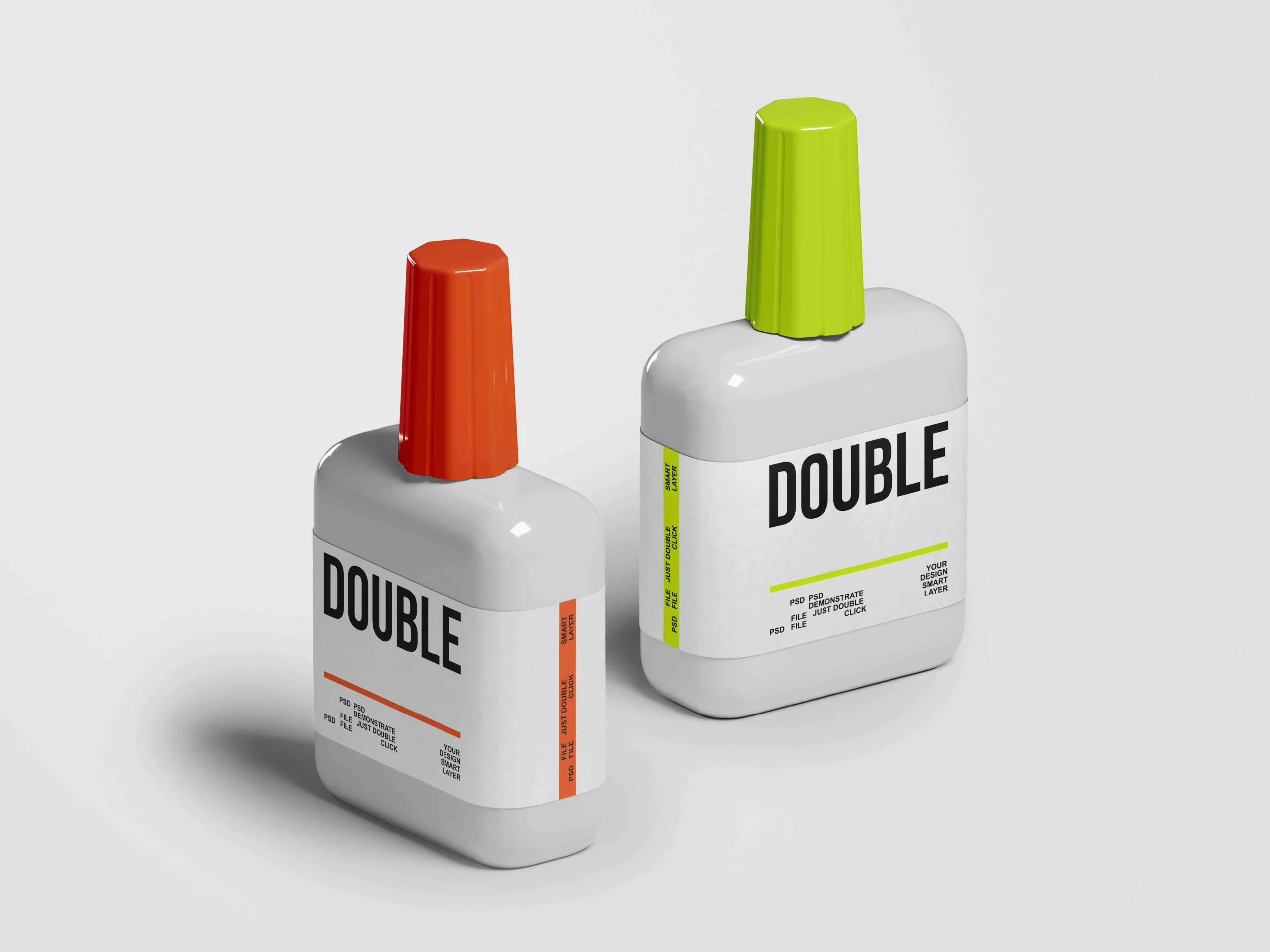 Paint Tube Mockup Set