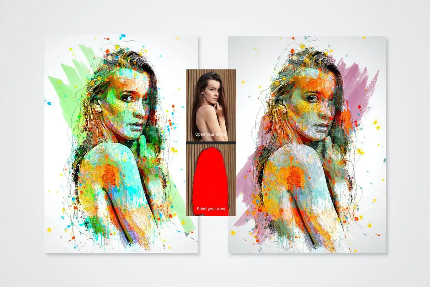 Paints Art Photoshop Action 4 paints art photoshop action 4