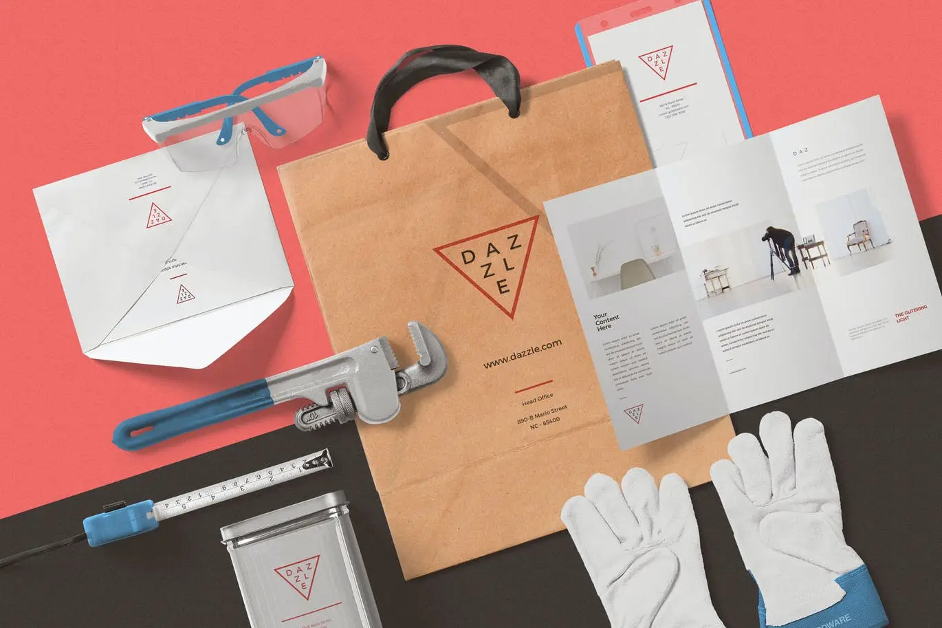 Paper Bag Mockup Scenes