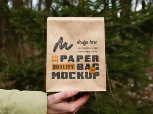 paper bag mockups 2