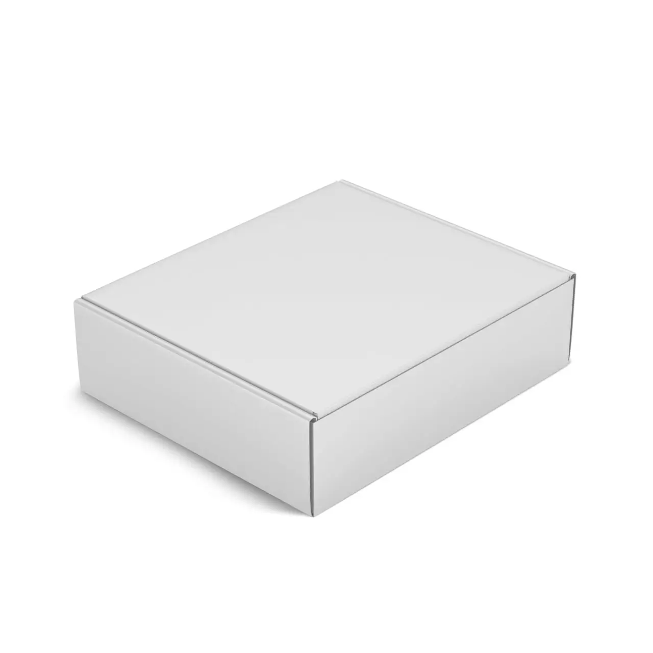 Paper Box Mockup (Half Side View)