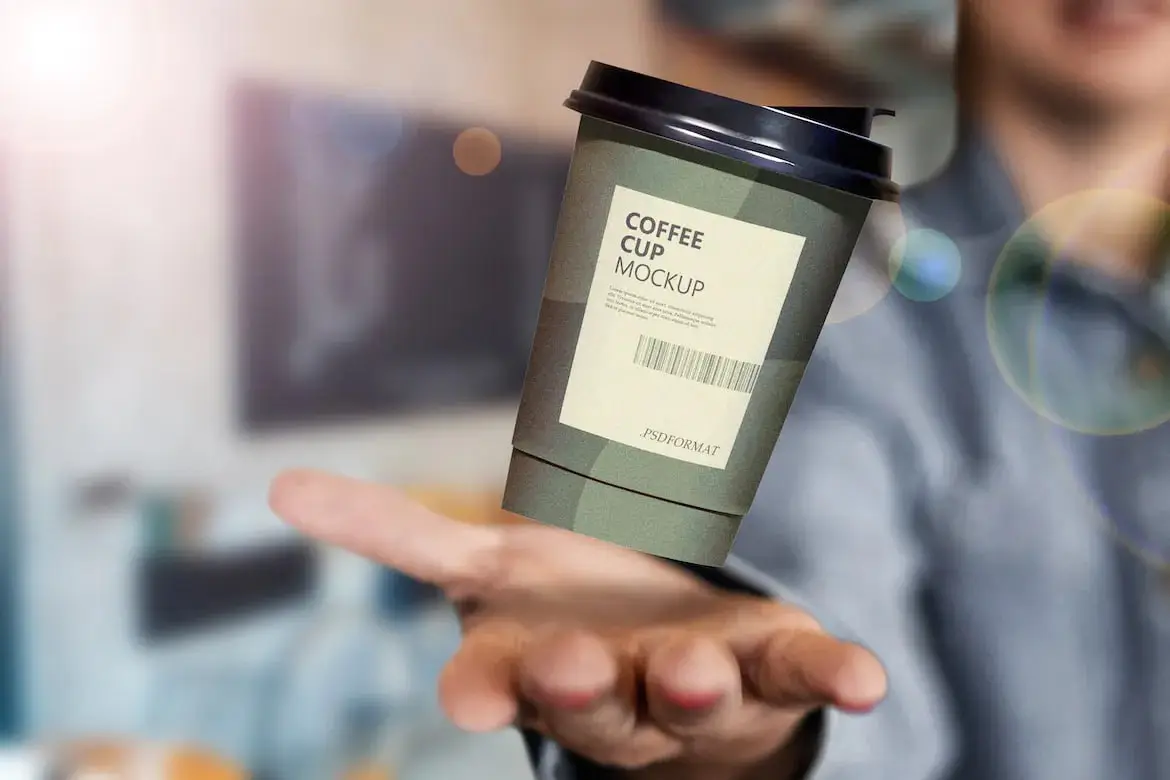 Paper Cup Mockup-Stbrn