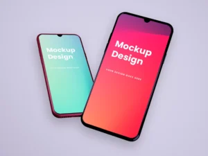 phone and screen ui ux mockup