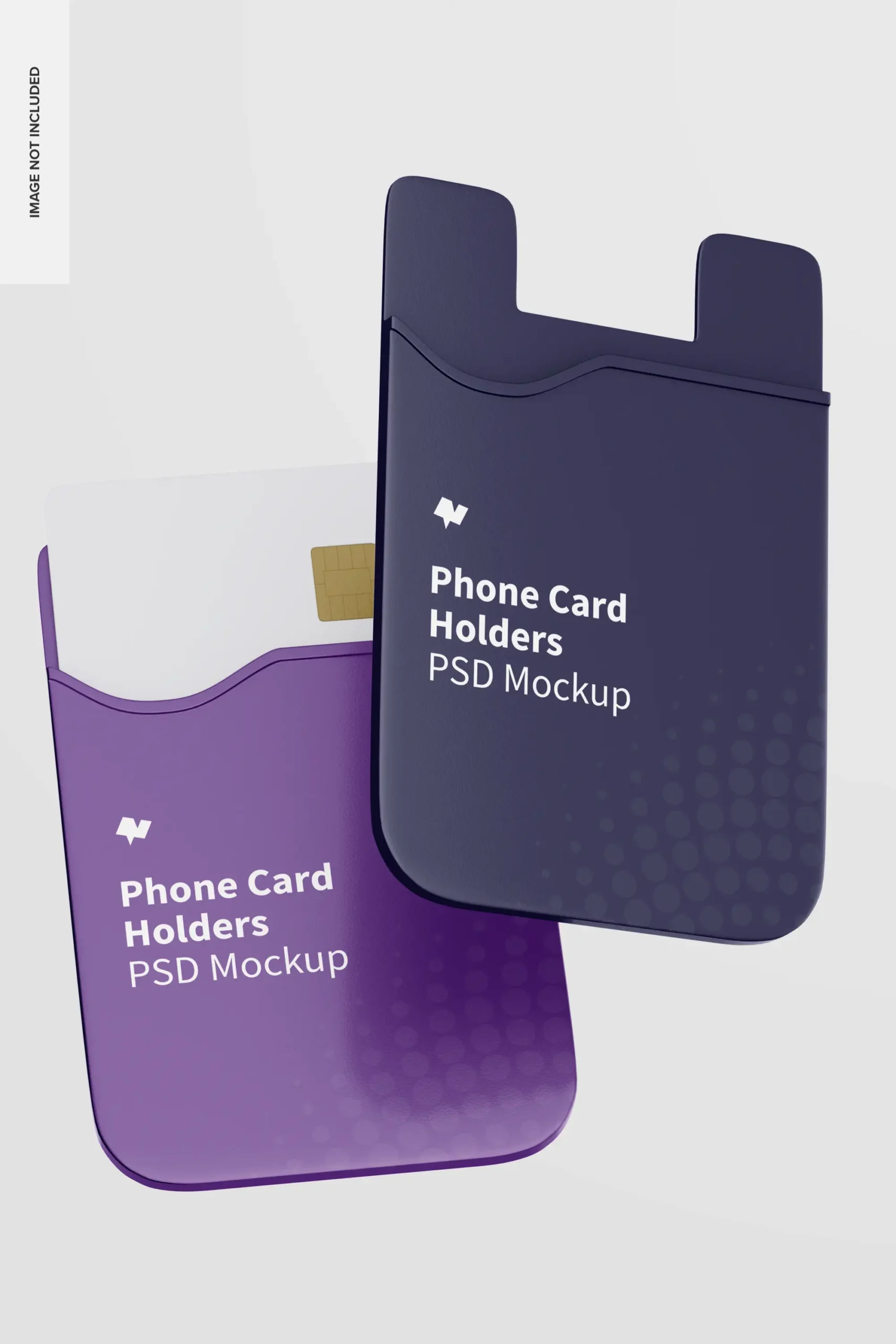 Phone Card Holder Mockup