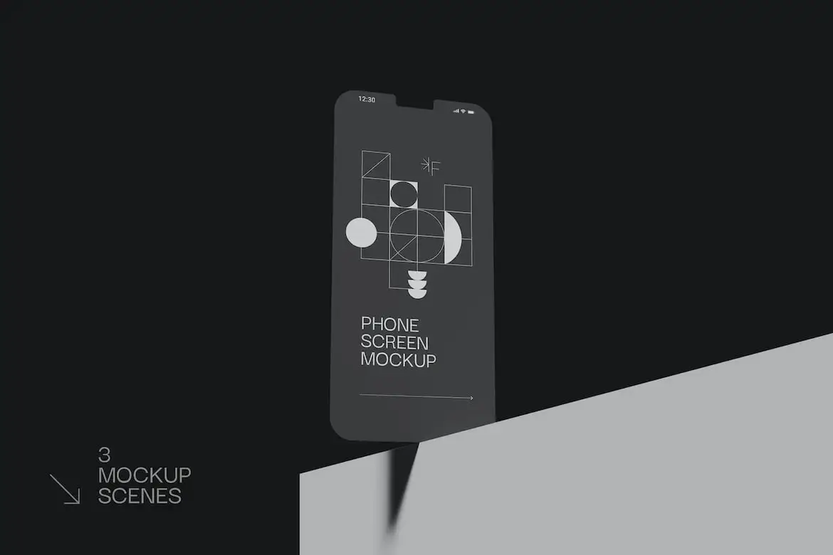 Phone Screen Mockups 3 phone screen mockups 4