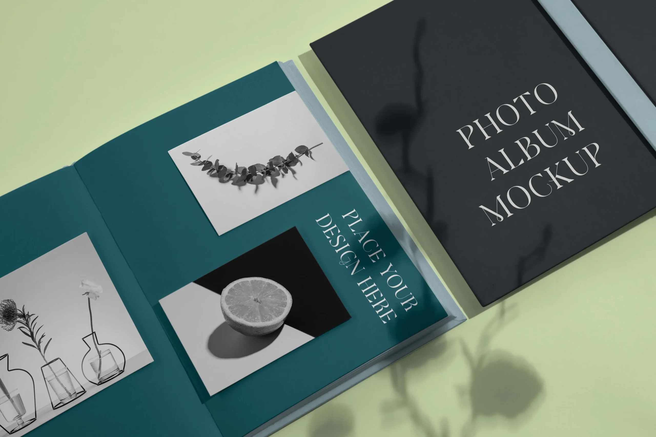 Photo Album Mockup Set 17 photo album mockup set 11