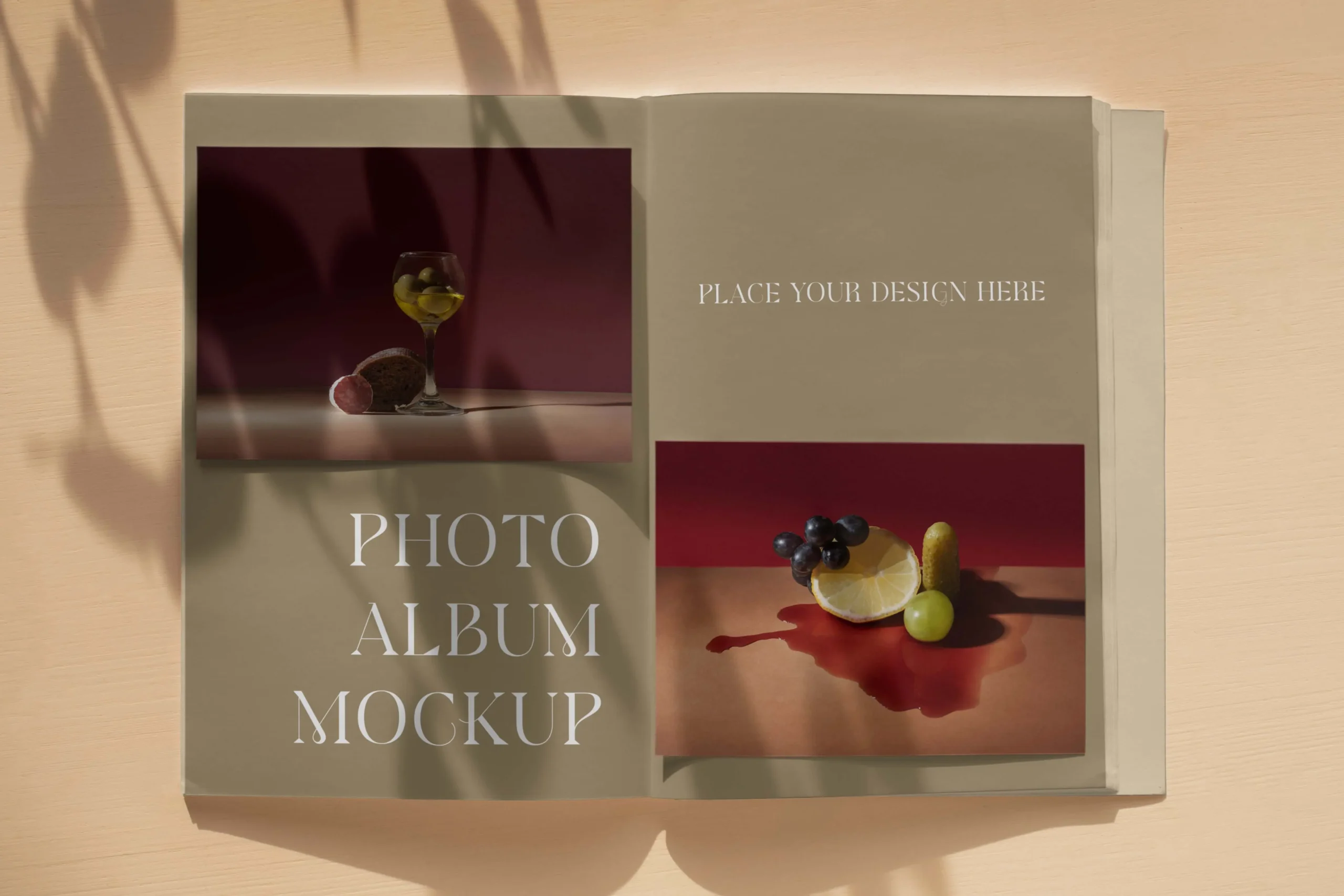 Photo Album Mockup Set 14 photo album mockup set 17