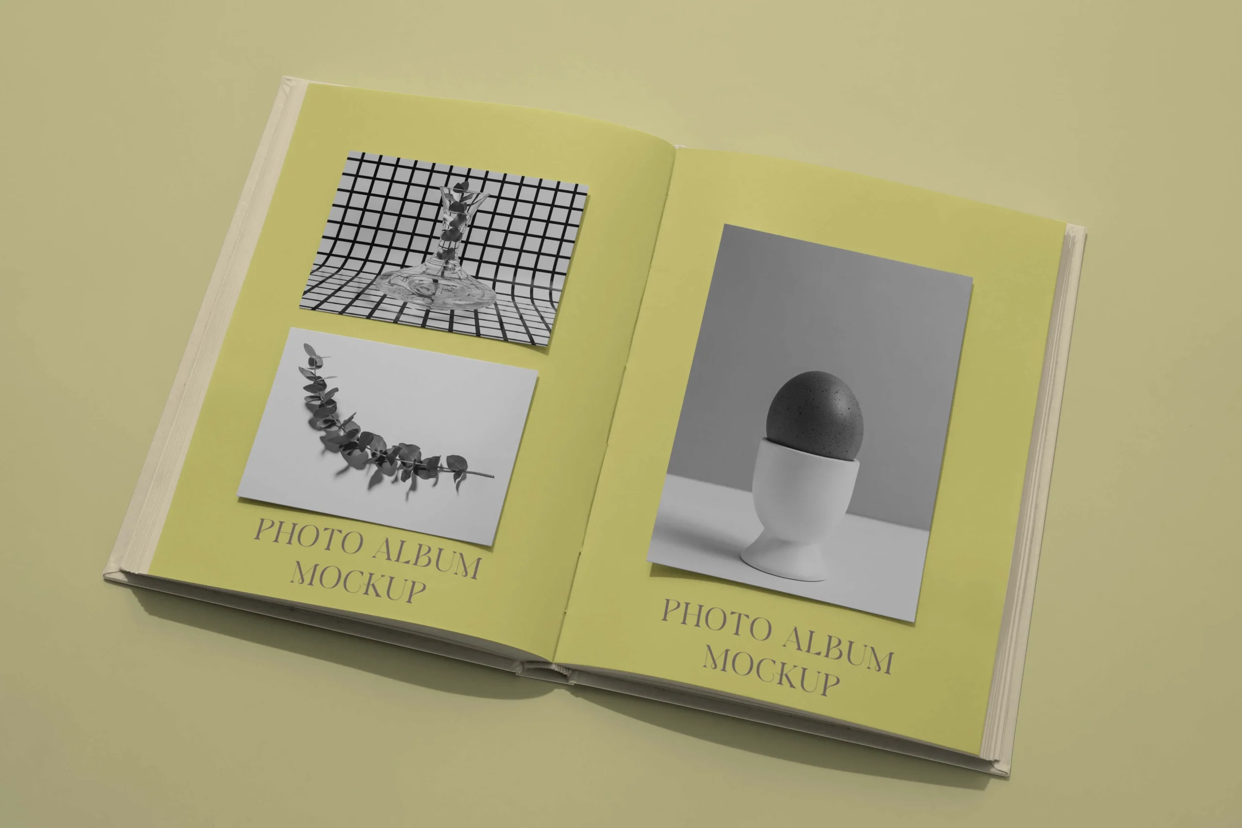Photo Album Mockup Set 19 photo album mockup set 3