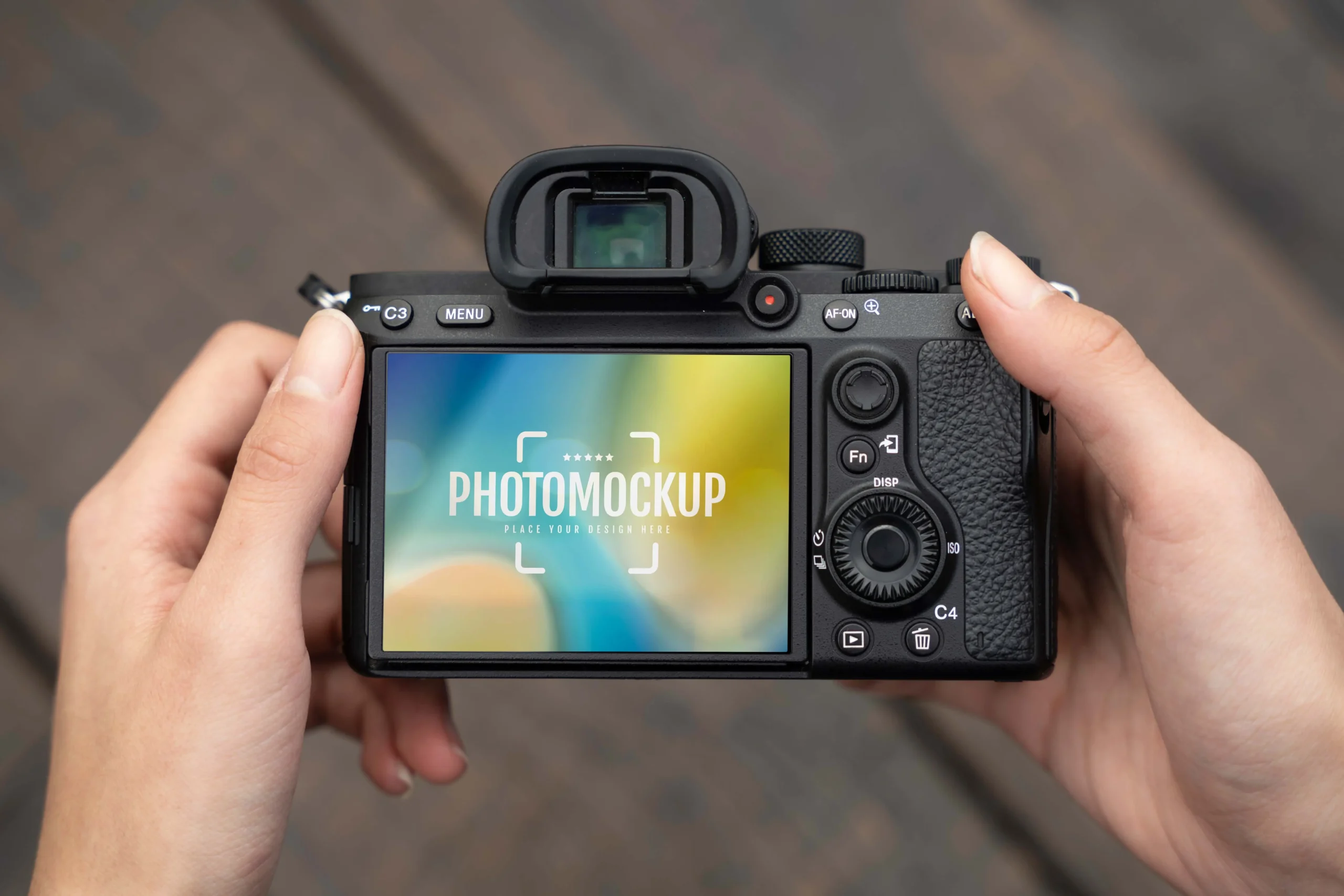 Photo Camera Mockup