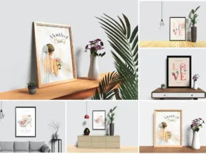 photo frame mockup