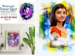 photoshop photo effect template