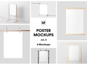 picture frame mockups posters vol