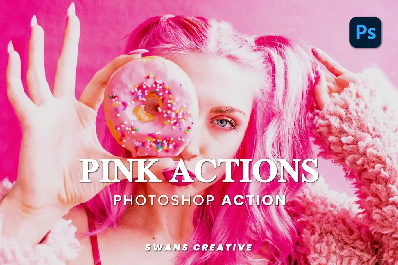 Pink Actions Photoshop Action 5 pink actions photoshop action 4