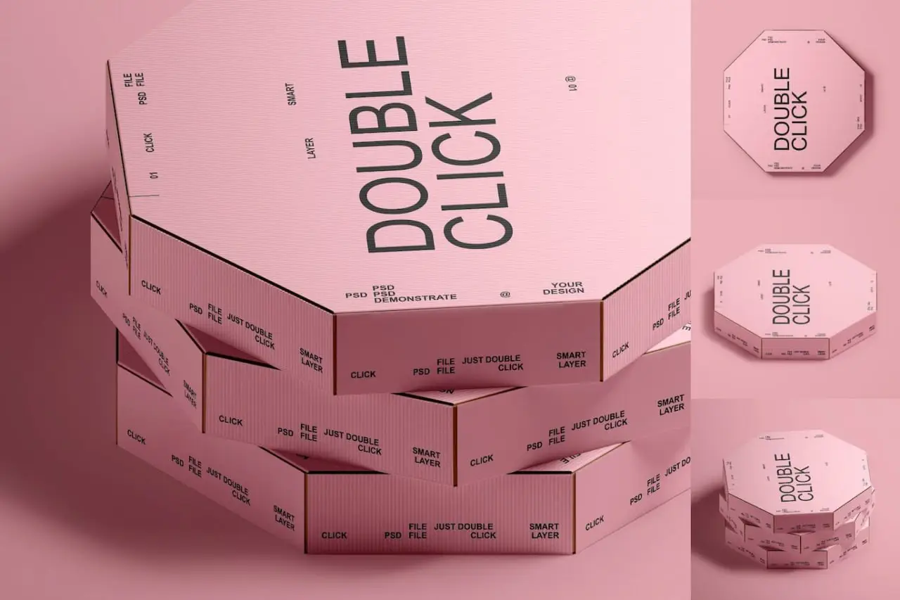Pizza Box Mockup