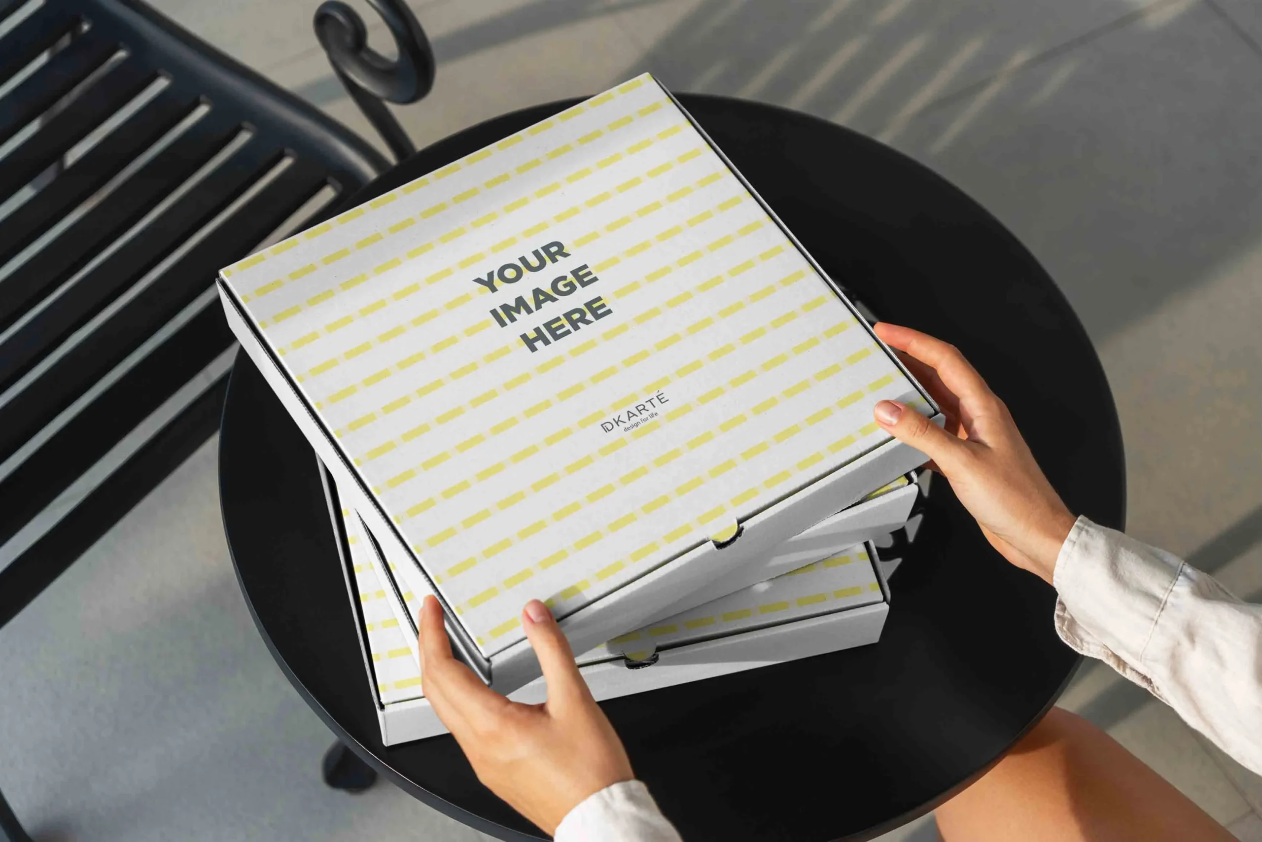 Pizza Box Mockups Set