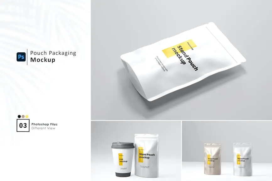 Plastic Pouch Mockup
