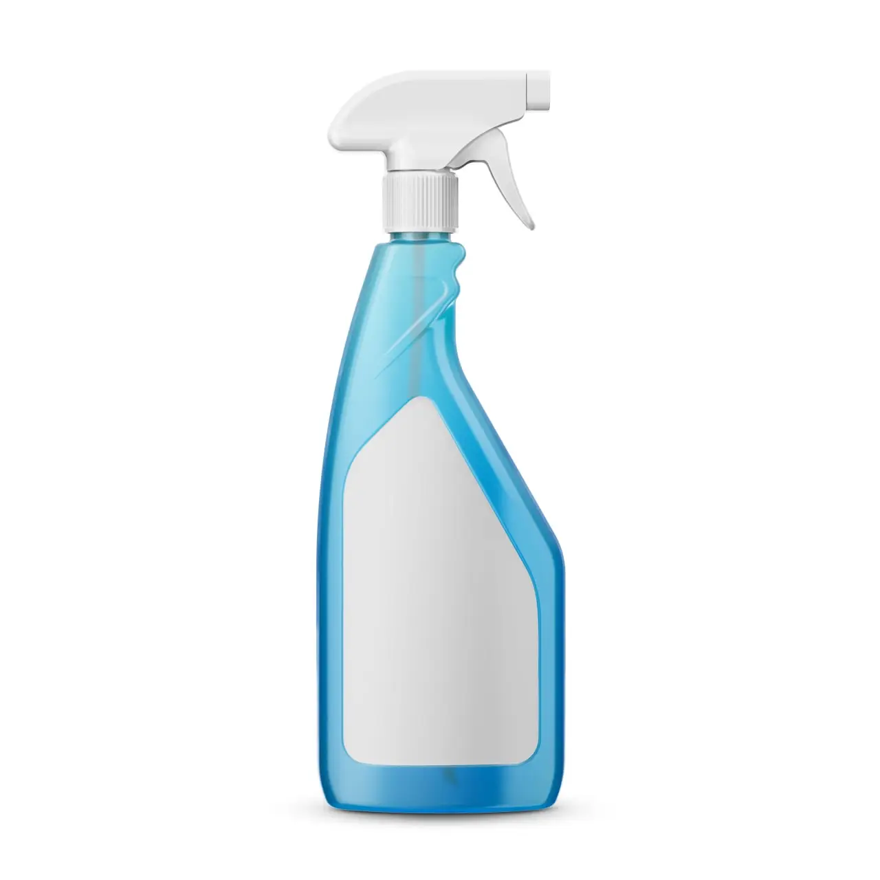 Plastic Trigger Sprayer Bottle With Liquid Mockup
