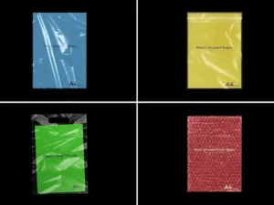 plastic wrap collection mockup