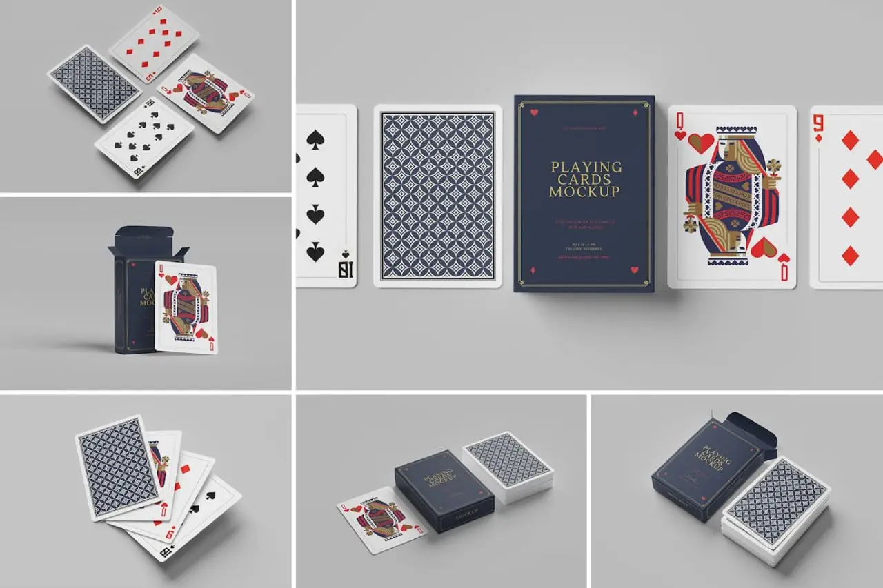 Playing Card Mockup