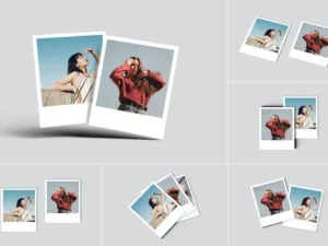 polaroid photo mockups