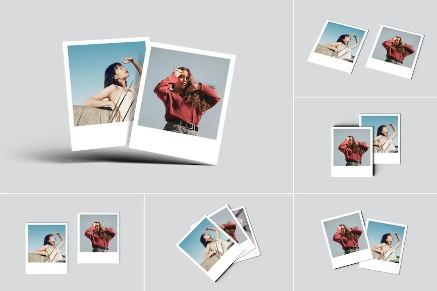 Polaroid Photo Mockups