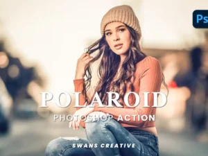 polaroid photoshop action