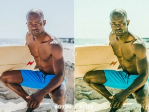 portrait green action lightrom presets