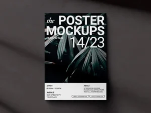 poster in the dark