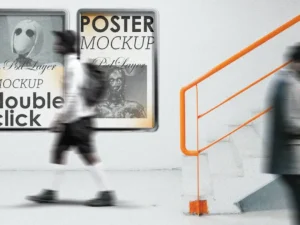 poster mockup stbrn
