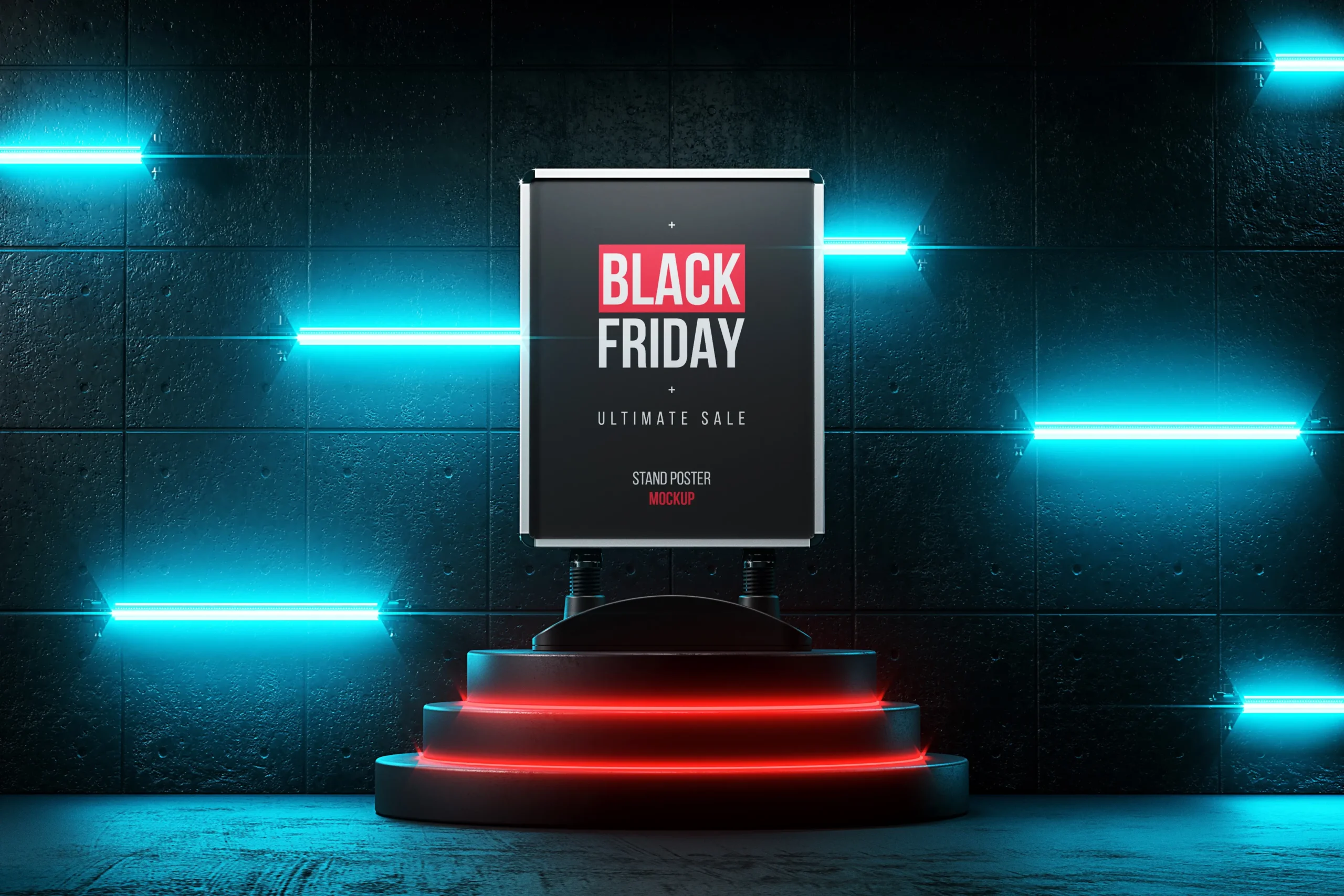 Poster Snand Mockup 4 poster snand mockup 3