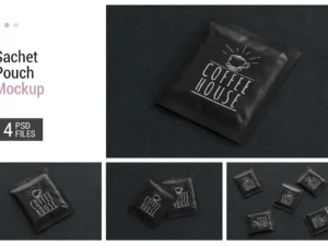 pouch sachet mockup