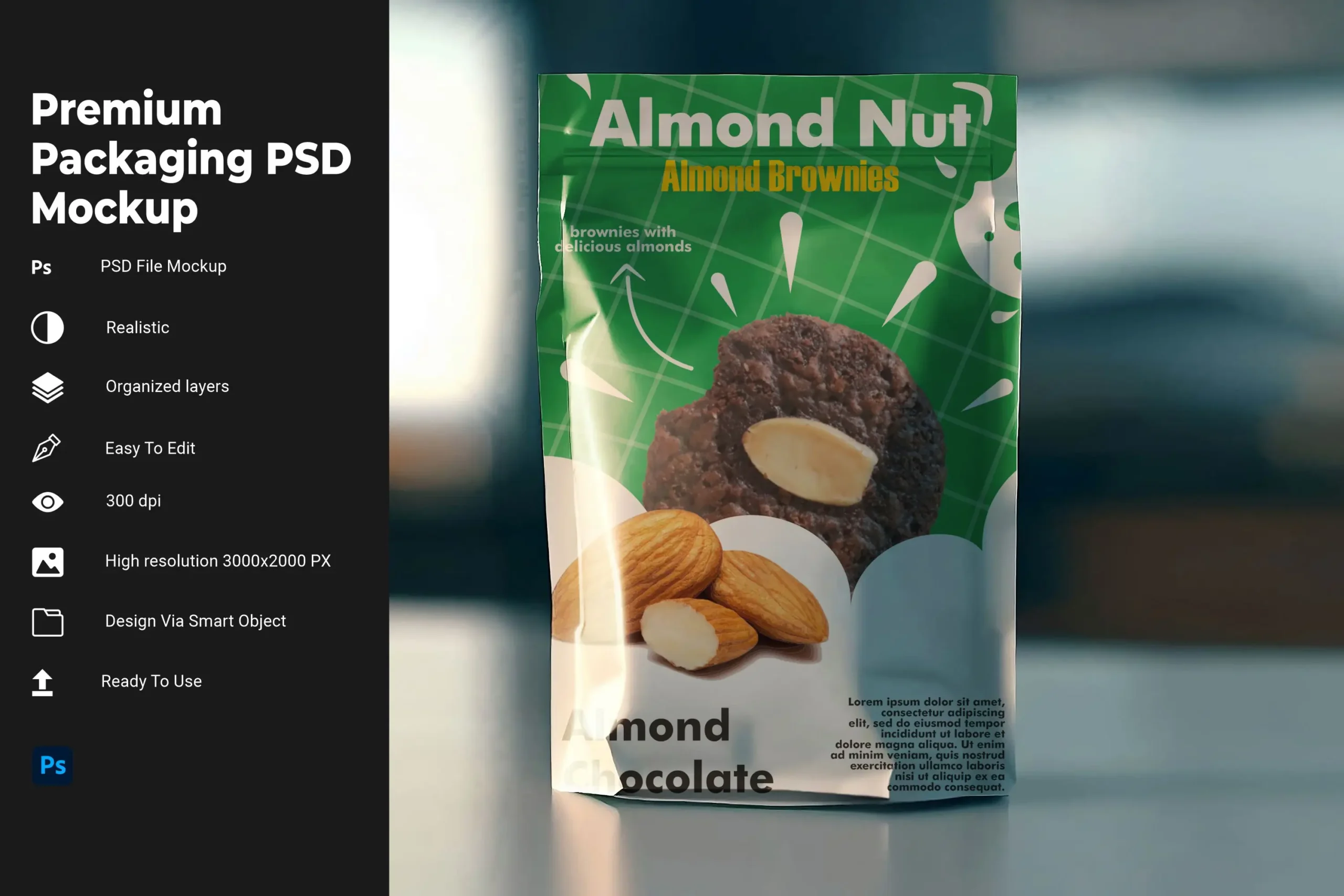 Premium Packaging Psd Mockup