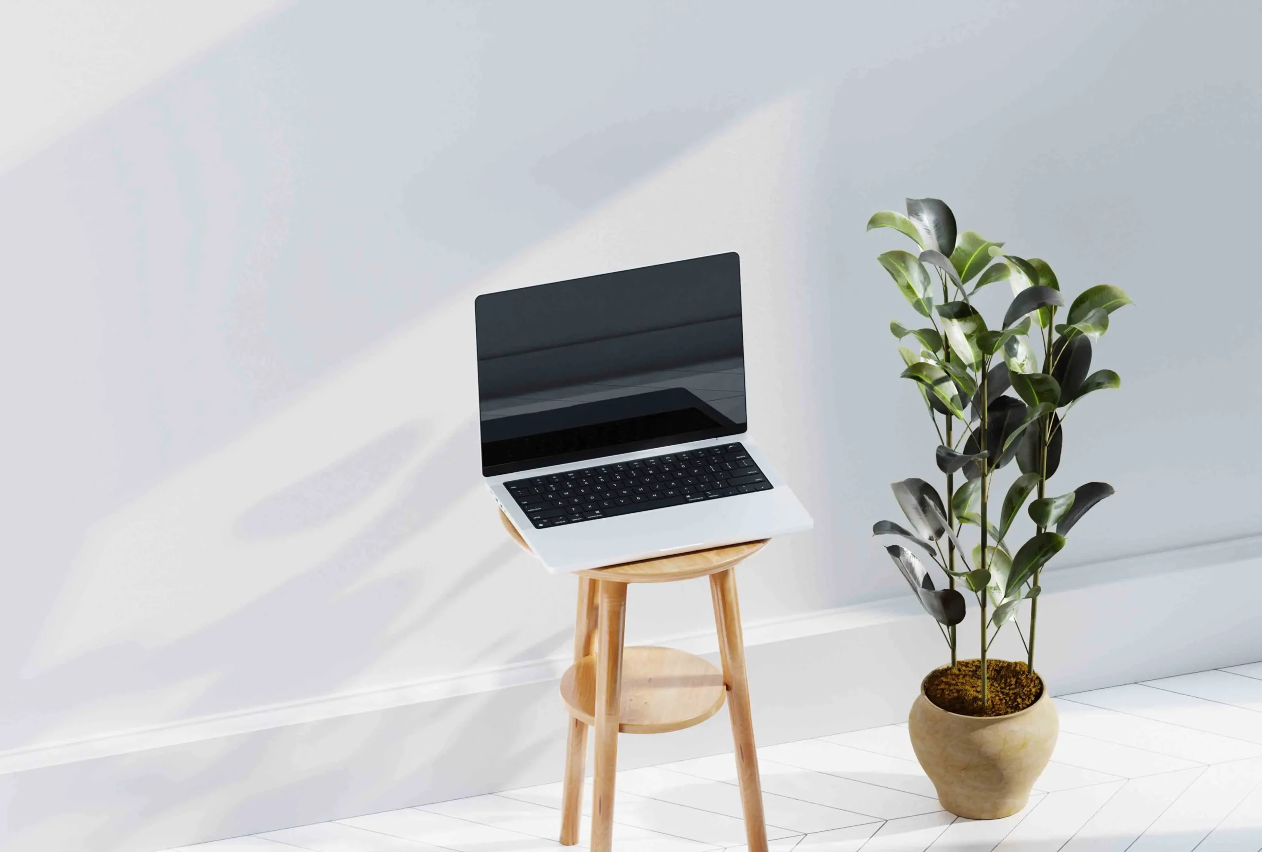 Presentation Laptop Mockup