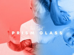 prism glass photo effect