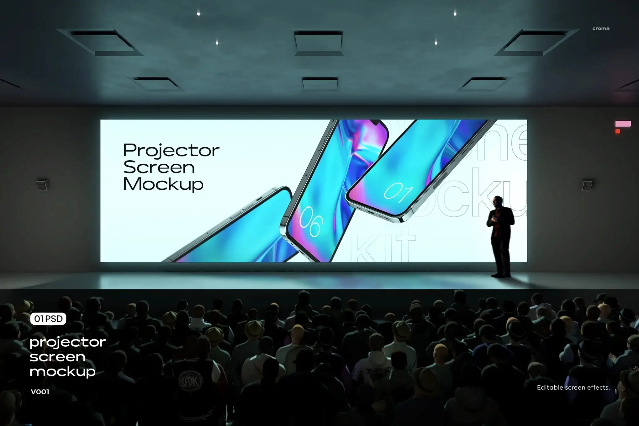 Projector Screen Mockup 1