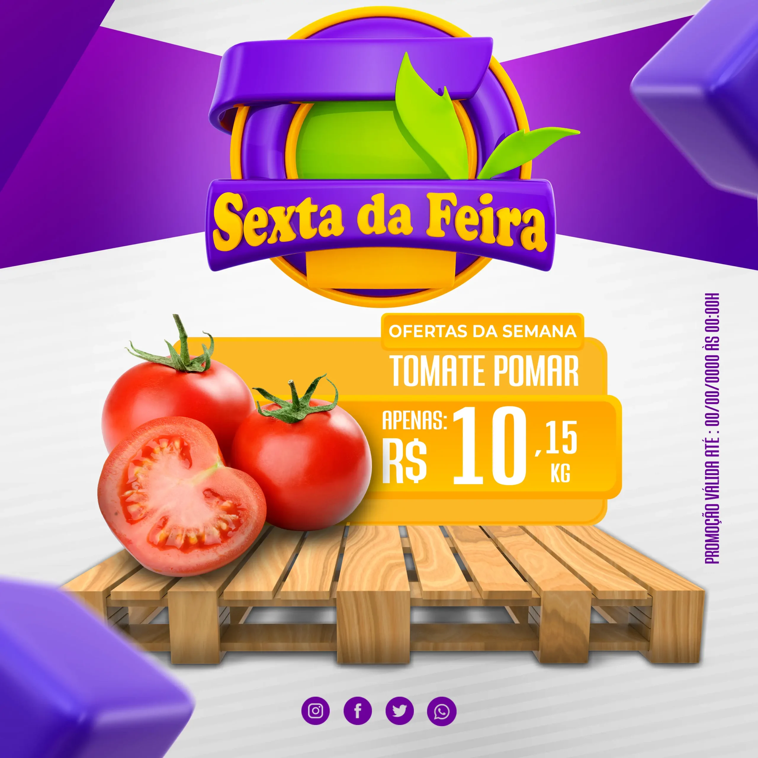 Promotion Of Hortifruti Social Media