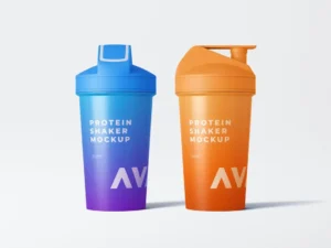 protein shaker mockup