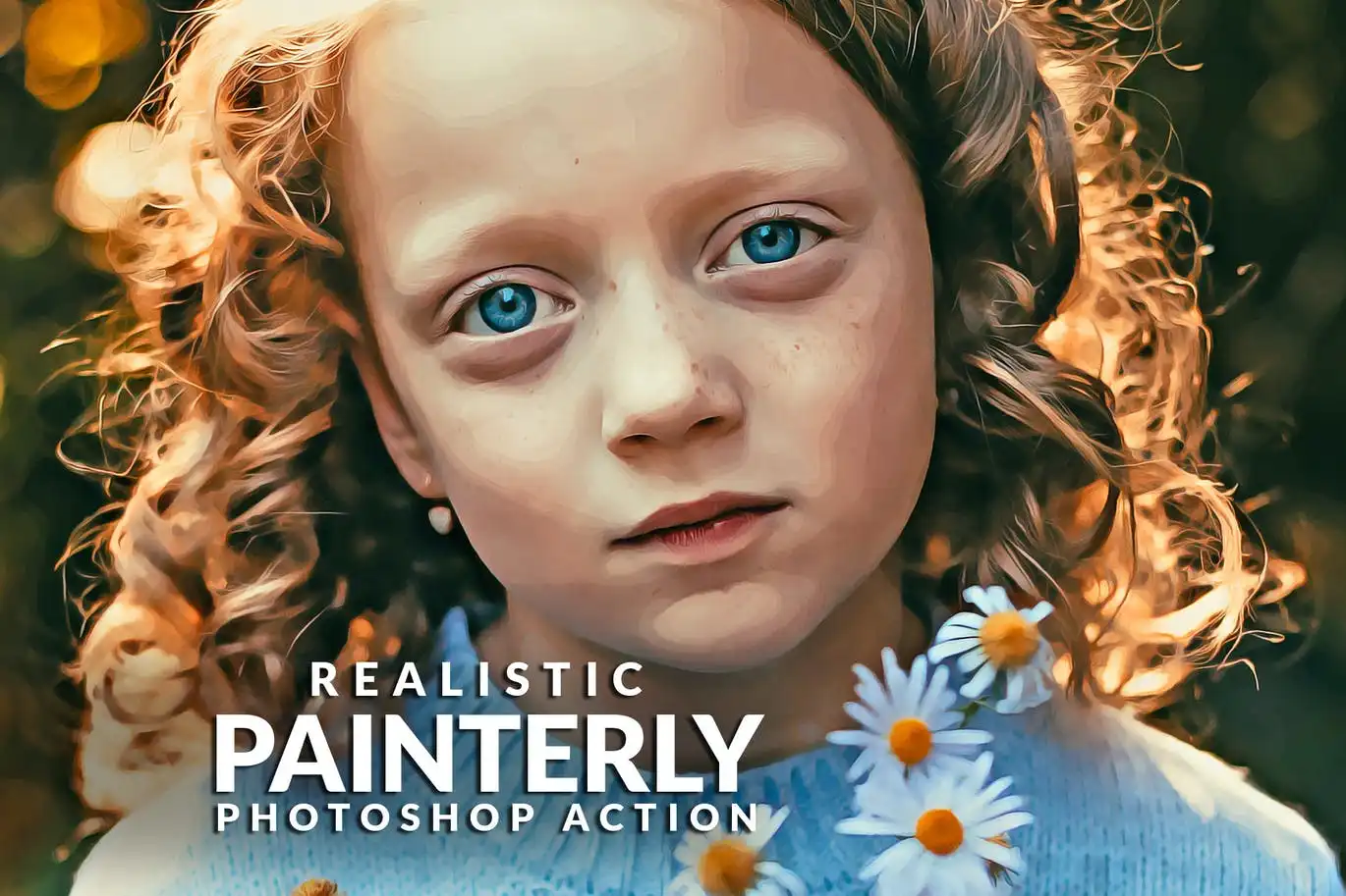 Realistic Painterly Photoshop Action 3 realistic painterly photoshop action 6